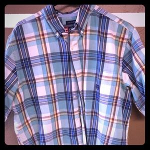 Plaid Polo Assn. Shirt